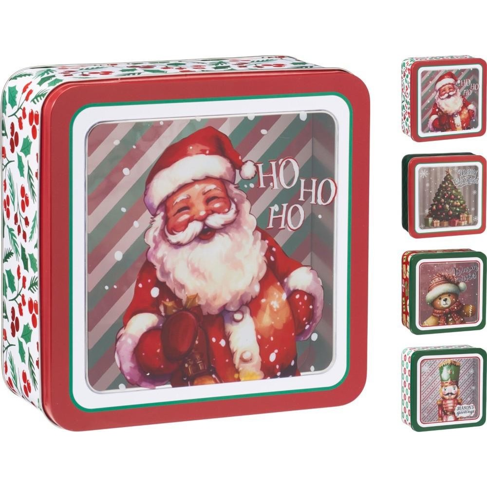BOX LATTA NATALE 19X19X8CM 4A